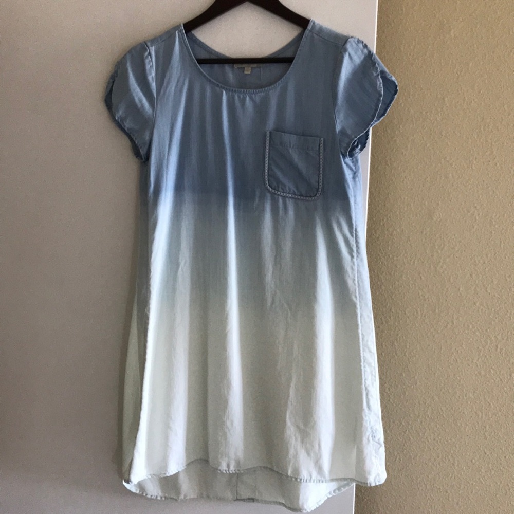 Lani Los Angeles Blue tie-dye summery dress